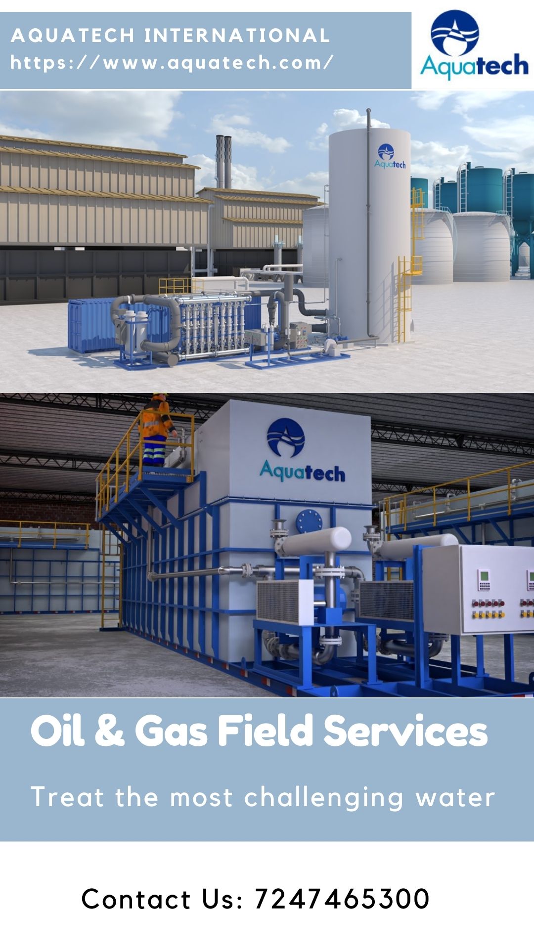 Aquatech is a water treatment facility dedicated to providing the most valuable solutions.